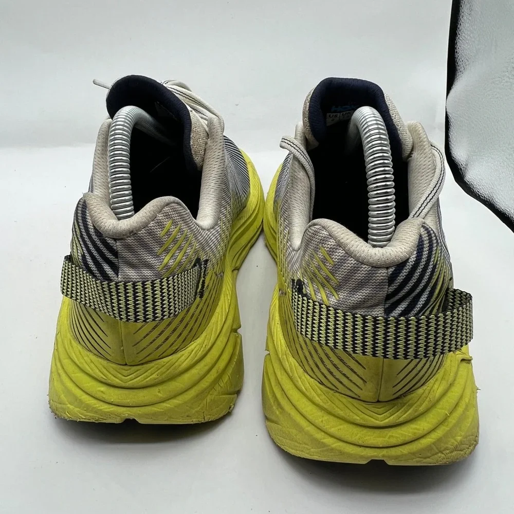 Hoka One One Rincon 2 Womens Running Shoes 9 Black Dark Citron Lighweight nice
